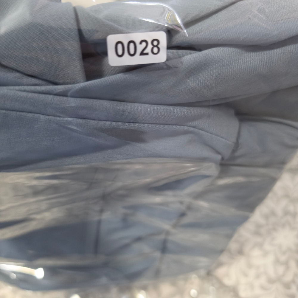 Modern Ambition Womens Recycled Nylon Stretch Pull On Pants Blue Gray Large - Picture 6 of 6
